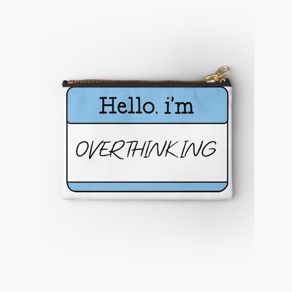 Item preview, hello i am overthinking designed and sold by Safa  Reda.