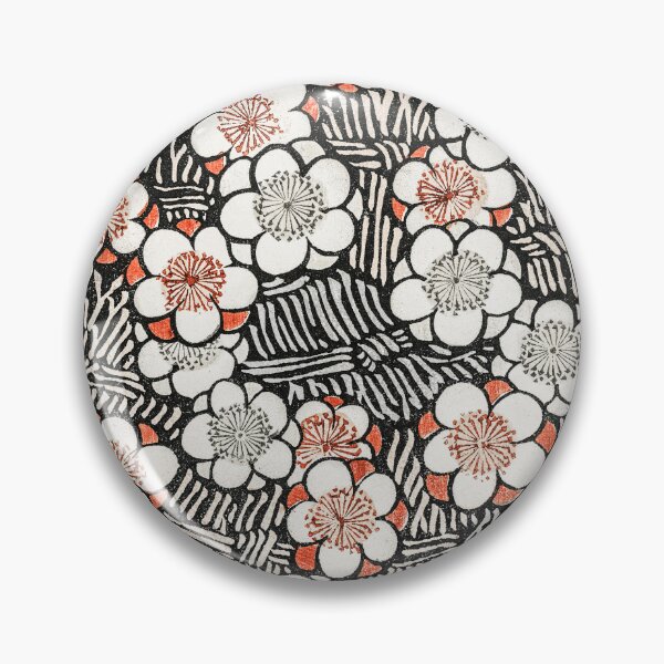 Item preview, Watanabe Seitei Poster Floral Pattern, sticker, scarf, tapestry, shower curtain, pet blancket designed and sold by Suzana Djordjevic.