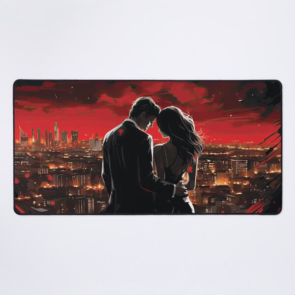 Item preview, couple looking at the city designed and sold by VasaJeBre.
