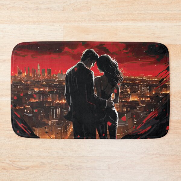 Item preview, couple looking at the city designed and sold by VasaJeBre.