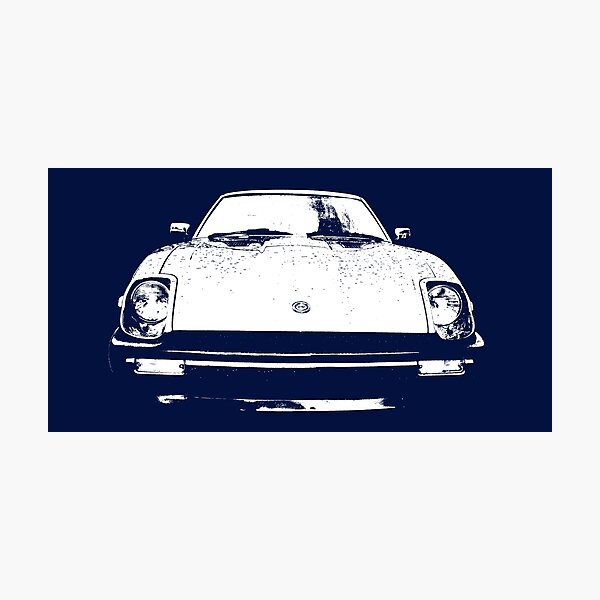 Item preview, Datsun 280ZX classic car monoblock white designed and sold by soitwouldseem.