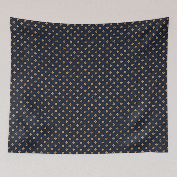 Item preview, Preppy Style Pattern - Quadrants - Blue, Yellow designed and sold by biiid.