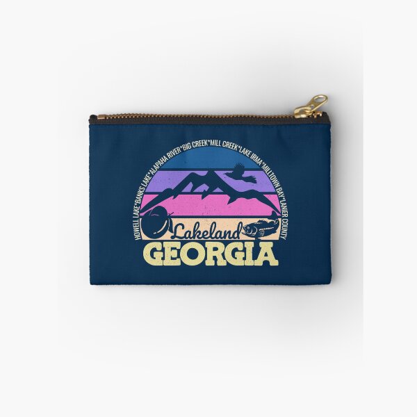 Item preview, Lakeland Georgia Sunset Retro Vintage Local Pride Logo designed and sold by CRHPOD20.