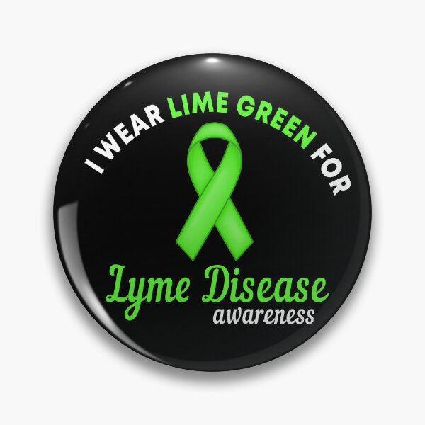 Artikelvorschau, Ich trage Grün, um auf die Lyme-Borreliose aufmerksam zu machen entworfen und verkauft von Color-Sparkle.