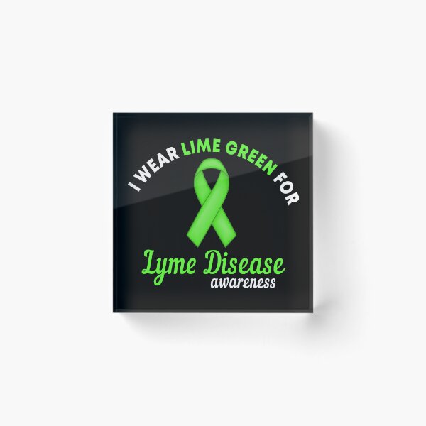 Item preview, I Wear Green For Lyme Disease Awareness designed and sold by Color-Sparkle.