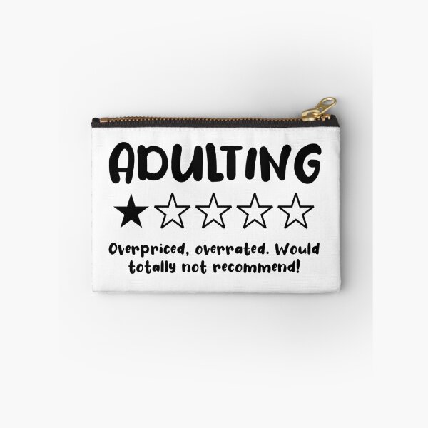 Item preview, adulting is overrated designed and sold by Ssc325.