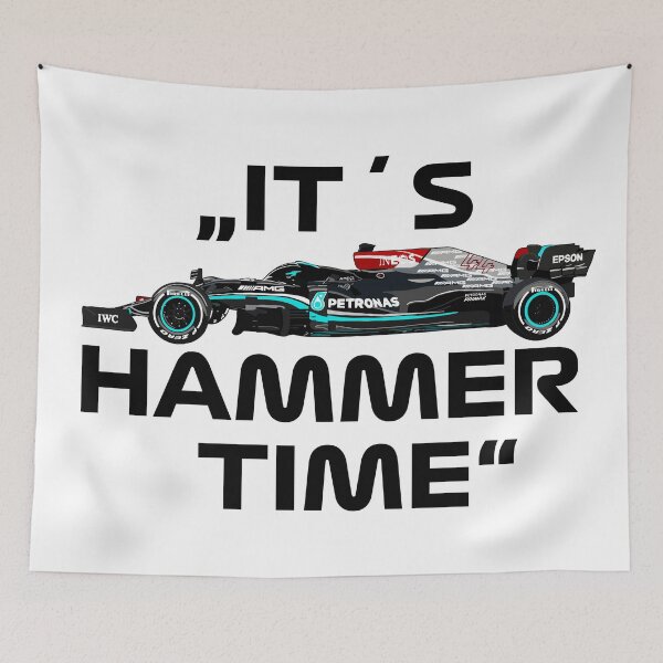 Item preview, It´s hammer time Lewis Hamilton #44 designed and sold by Formula 1 Designs.