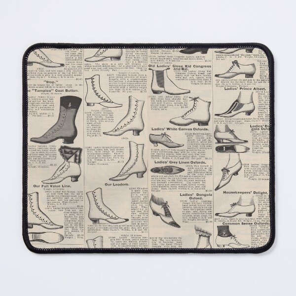 Item preview, Vintage Shoes News Advertising Victorian Country  designed and sold by antiqueart.