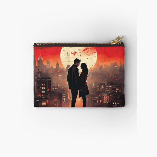 Item preview, couple looking at the city designed and sold by VasaJeBre.