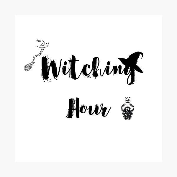 Item preview, Witching Hour designed and sold by PrintablePalace.