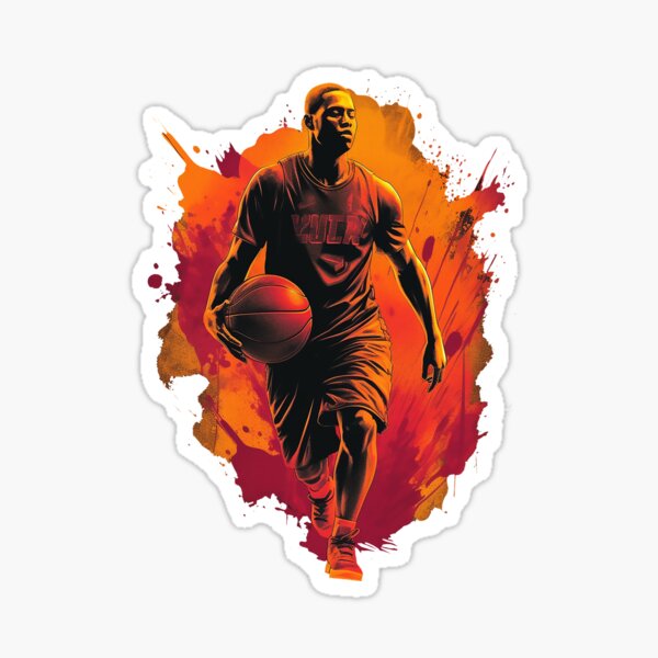 Personalized Basketball Stickers