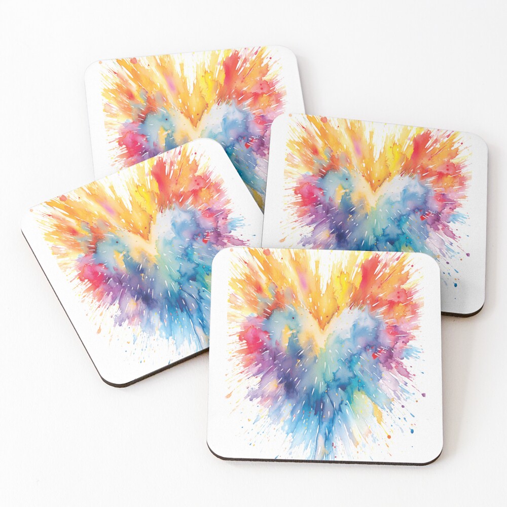 Item preview, Coasters (Set of 4) designed and sold by ColorsByNatasha.