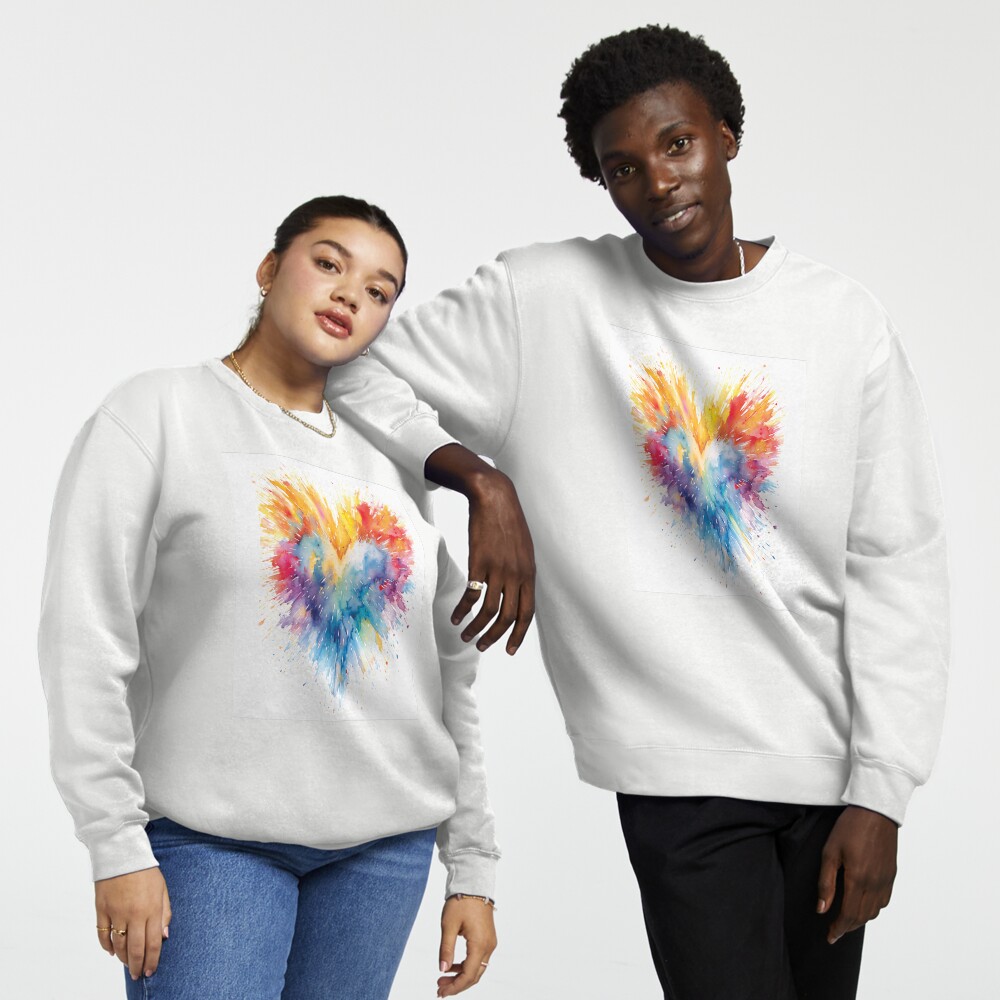 Item preview, Pullover Sweatshirt designed and sold by ColorsByNatasha.