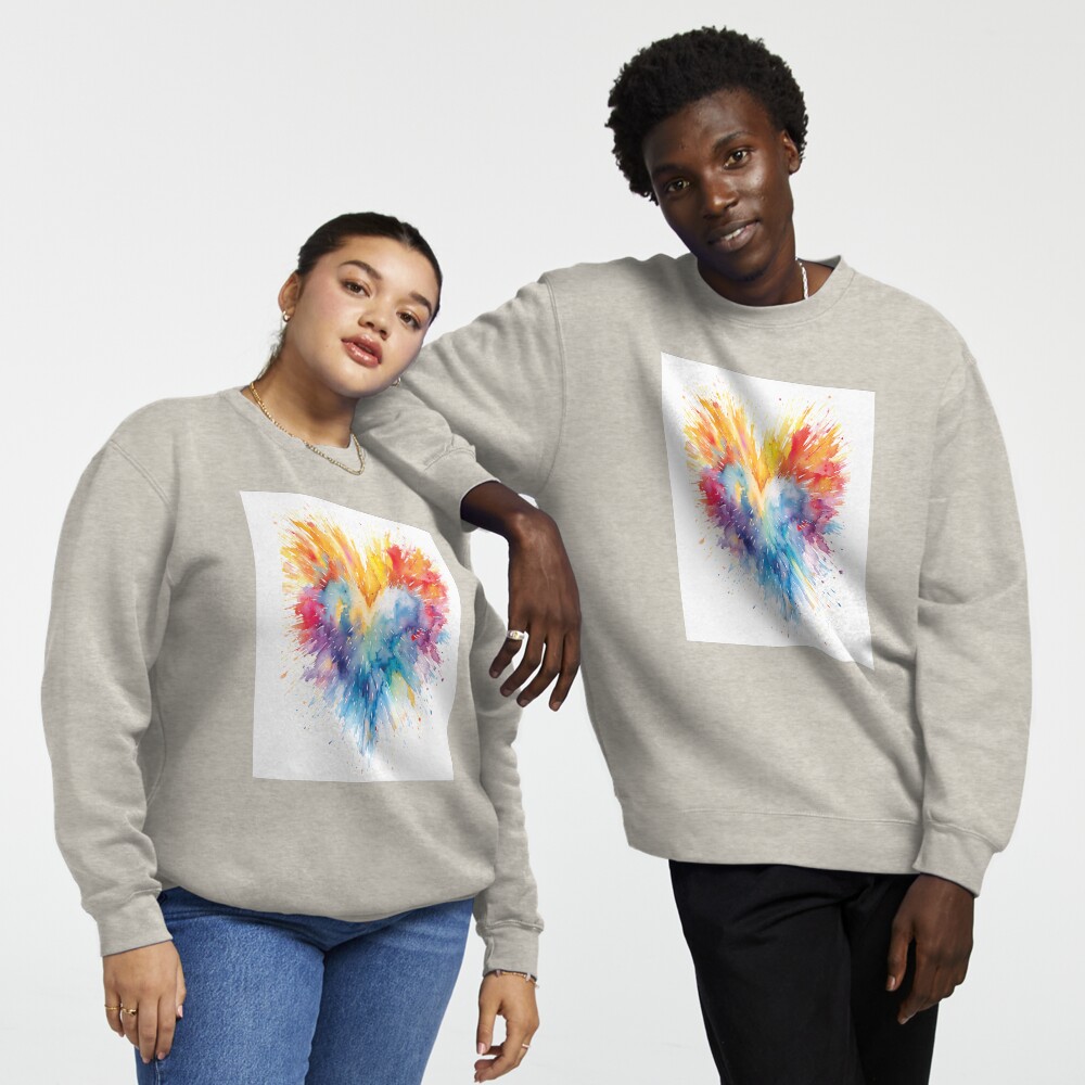 Item preview, Pullover Sweatshirt designed and sold by ColorsByNatasha.