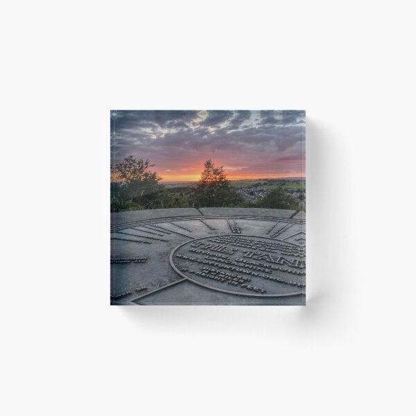 Item preview, Summer Sunset at The Tank Toposcope, Blackburn, Lancashire designed and sold by Shafiq Khan.