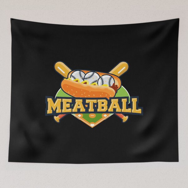 Item preview, Funny Baseball Lover Meatball Baseball Slang Easy Pitch To Hit Thrown Right Down The Middle of the Plate designed and sold by UniQueensShop.