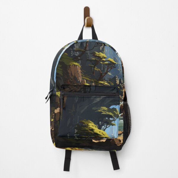 Item preview, Big forest open sky looking to a cave. designed and sold by KreaDesigner.