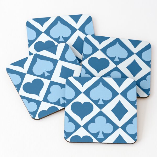 Item preview, Playing Card Style Blue/Blue designed and sold by KelchKreatives.