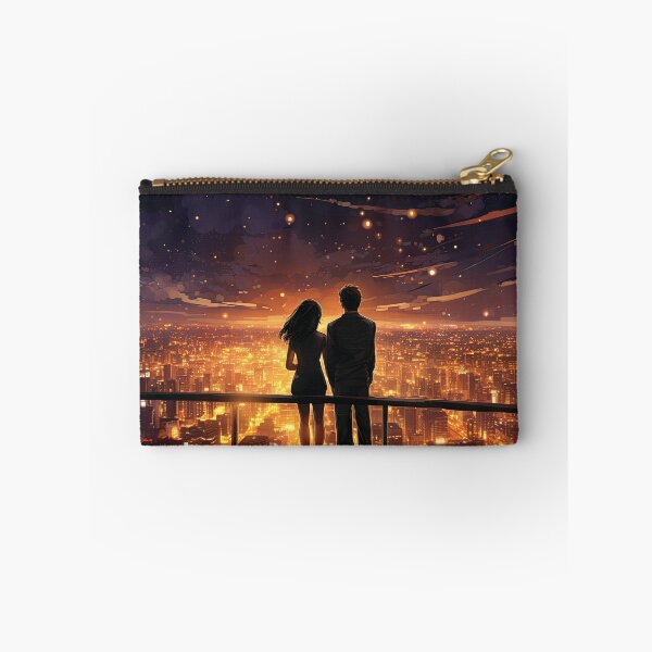 Item preview, couple looking at the city designed and sold by VasaJeBre.