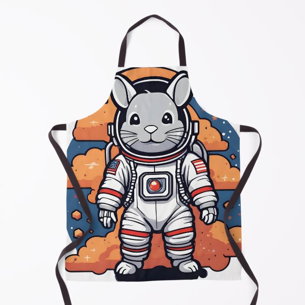 Item preview, Pixel Chinchilla Astronaut designed and sold by ArtsyWishesShop.
