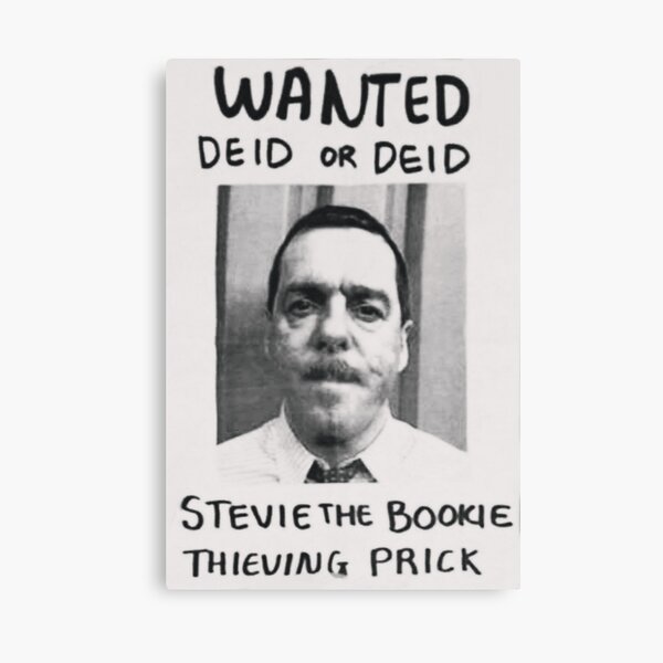 Stevie the craiglang bookie" Canvas Print for Sale by AndythephotoDr |  Redbubble