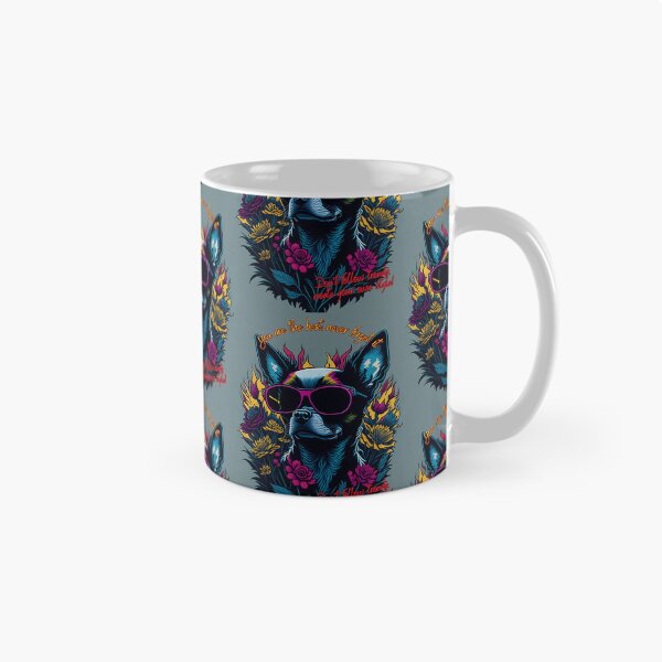 Item preview, Quadrupedal sophistication, chihuahua dog with glasses designed and sold by Omarupattern51.