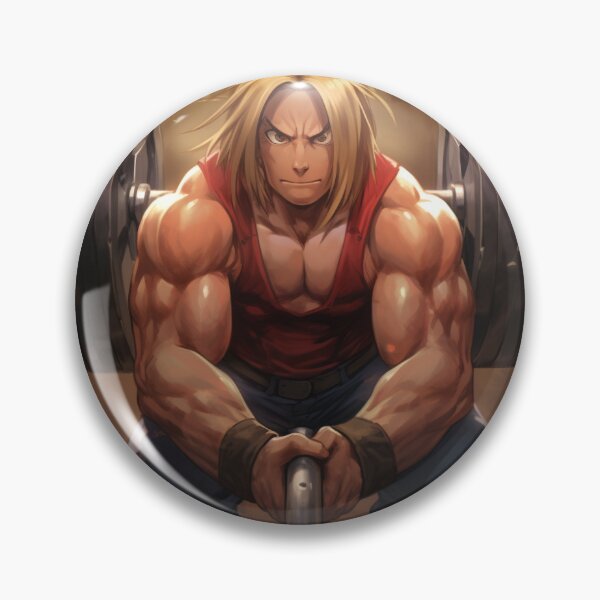 Item preview, Edward Elric 5 Plate Squat designed and sold by AnimeGymHeroes.
