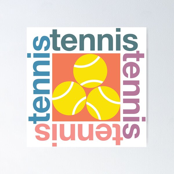 Item preview, Tennis design with balls designed and sold by HelenDBVickers.