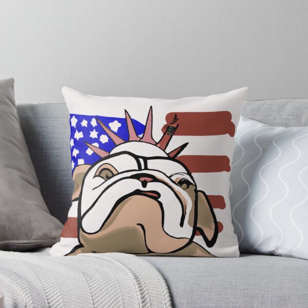 Item preview, Dog, American flag designed and sold by UrbanPulsePL.