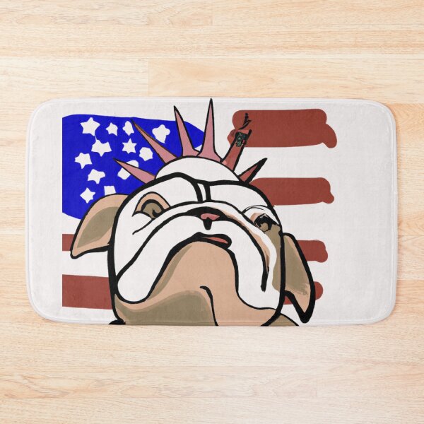 Item preview, Dog, American flag designed and sold by UrbanPulsePL.