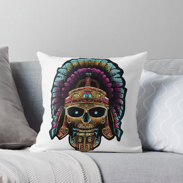 Item preview, aztec helmet art designed and sold by sendalunar.