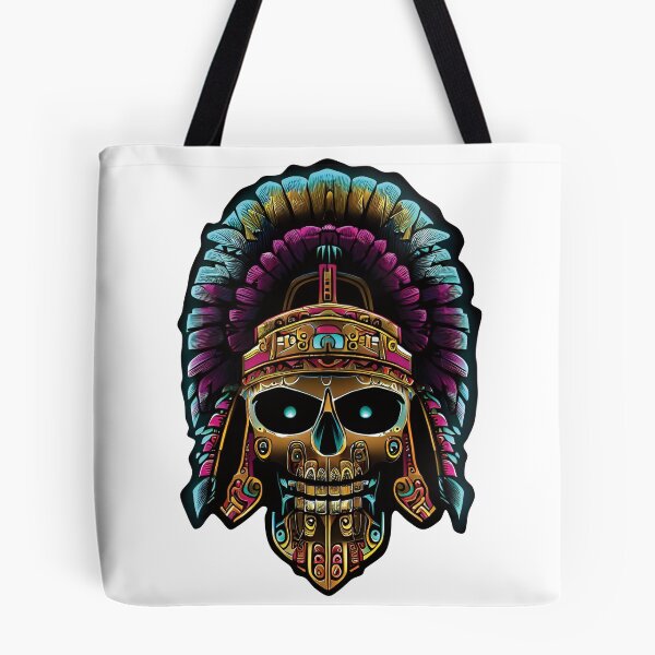 Item preview, aztec helmet art designed and sold by sendalunar.