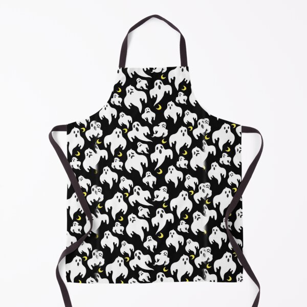 Item preview, Cute Halloween Black Ghost with Aesthetic Appeal designed and sold by ChainsArt.