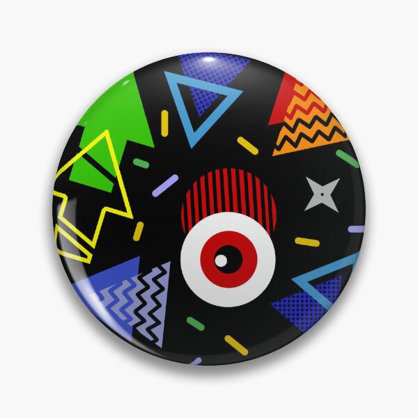 Item preview, Memphis Eye Pattern designed and sold by ajhockham.