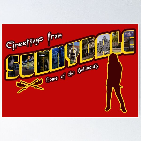 Item preview, Greetings From Sunnydale designed and sold by TeeArcade84.