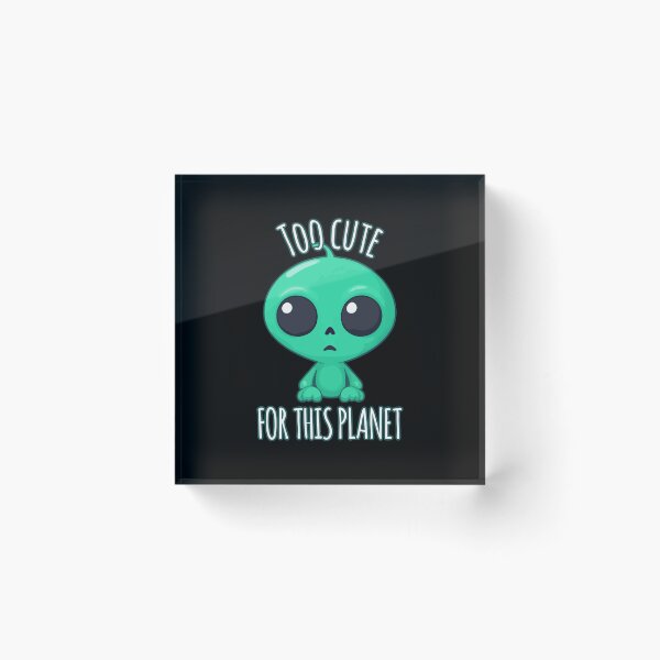 Item preview, Kawaii Alien - Too Cute for This Planet designed and sold by Ridaelb.