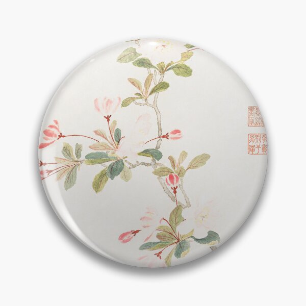Item preview, Crab-apple blossom by Xiang Shengmo, Chinese wall art painting designed and sold by EmeraldeaArt.