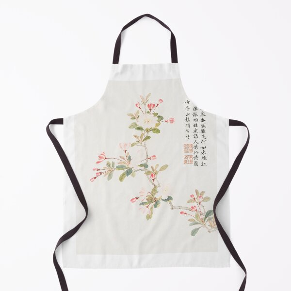 Item preview, Crab-apple blossom by Xiang Shengmo, Chinese wall art painting designed and sold by EmeraldeaArt.
