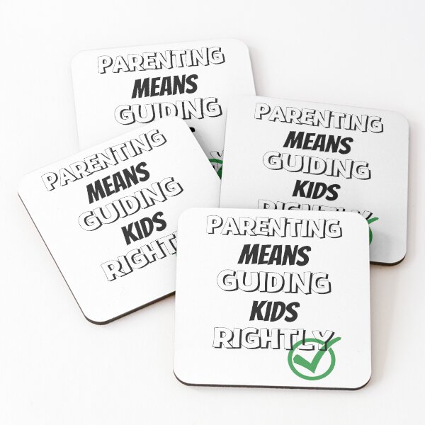 Item preview, Parenting Means Guiding Kids Rightly Design designed and sold by JAMTEESHOP.
