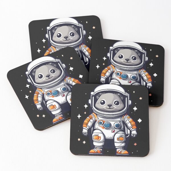 Item preview, Chinchilla in Space designed and sold by ArtsyWishesShop.