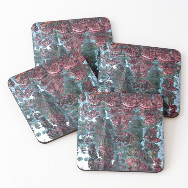 Item preview, Ancient architecture - rosy stairs designed and sold by Aquaramelia.