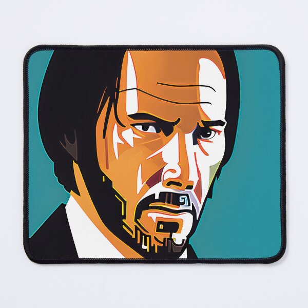 Item preview, Artist James Carter; Keanu Reeves,The Man Behind the Myth of John Wick designed and sold by TheAbayArt.
