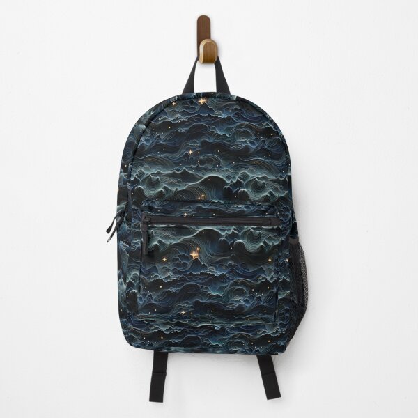 Item preview, 3D Midnight Blue Sky Cloud and Stars Pattern designed and sold by wizardsncastles.