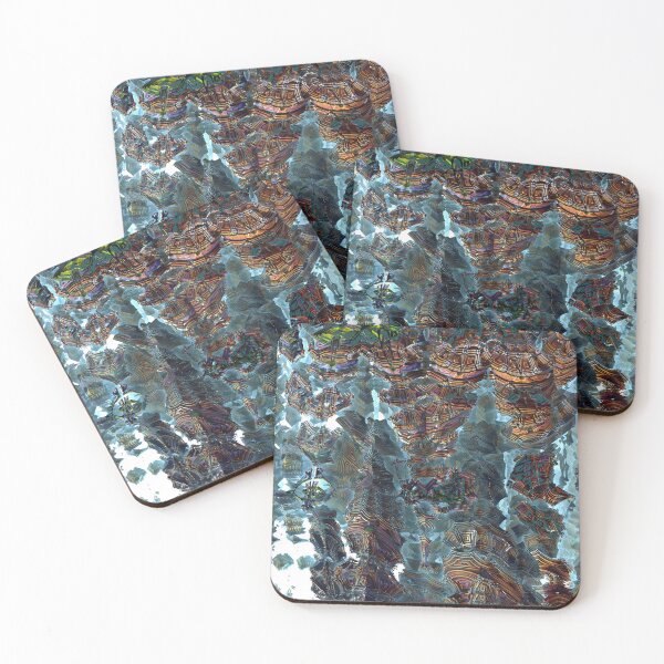 Item preview, Ancient architecture - twilight designed and sold by Aquaramelia.