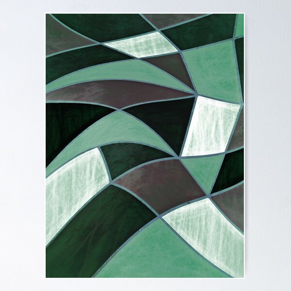 Item preview, Green Gray & White designed and sold by Rockett Graphics.