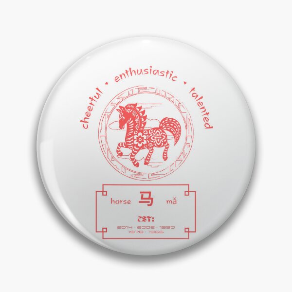 Item preview, Chinese zodiac year of the horse t-shirt designed and sold by faux-prophet.