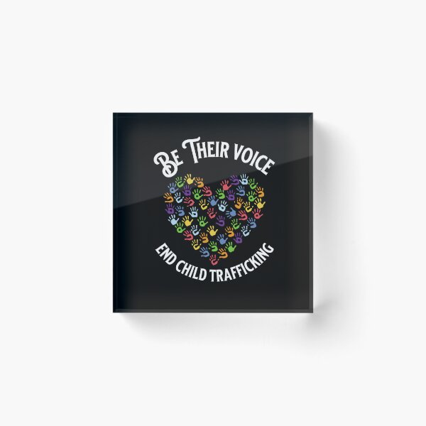 Item preview, End Human Child Trafficking Awareness designed and sold by Impressify.