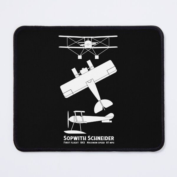 Item preview, Sopwith Schneider WW1 Biplane Floatplane Infographic Diagrams designed and sold by MilitaryMart.