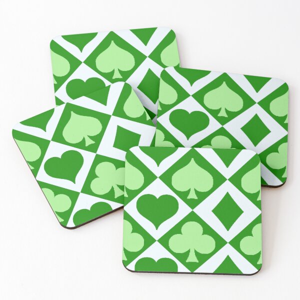 Item preview, Playing Card Style White/Green designed and sold by KelchKreatives.