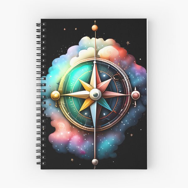 Item preview, Cosmic Explorer - Nebula cloud and Starry compass designed and sold by Wandermom.